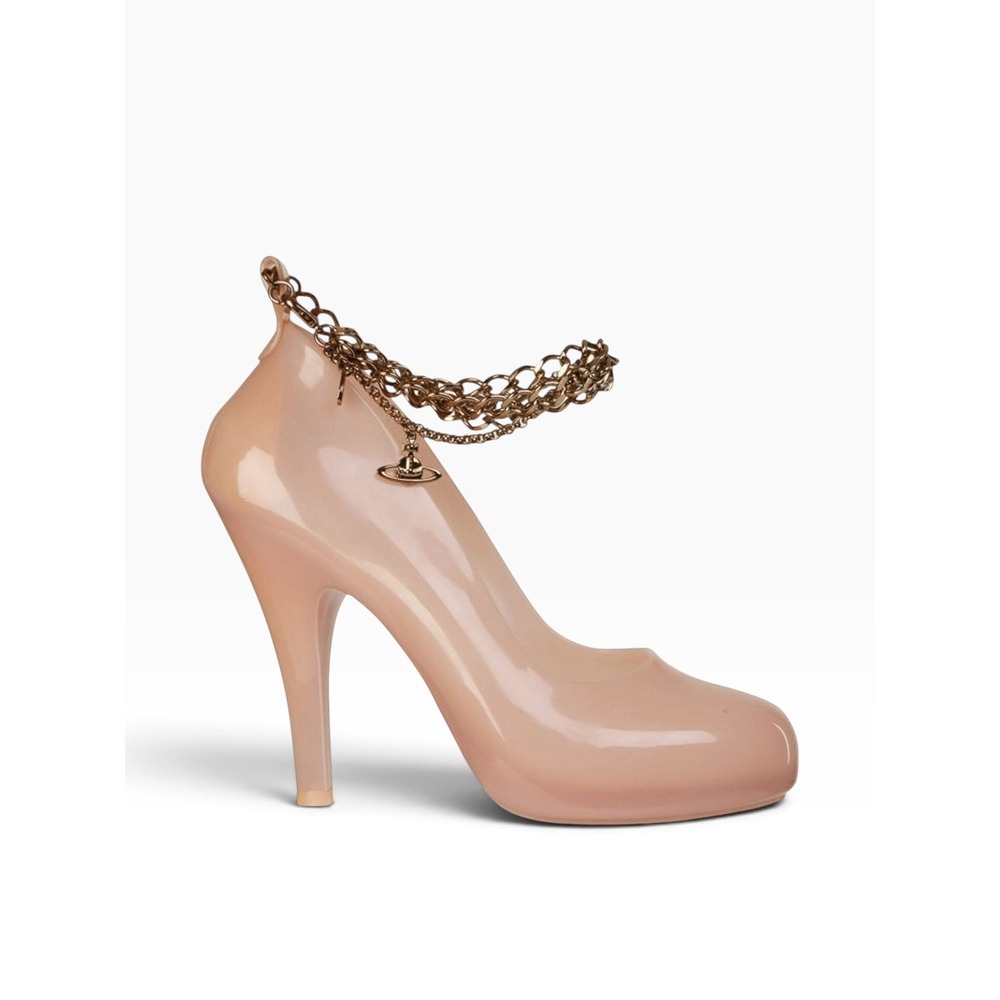 Vivienne Westwood Anglomania x Melissa Lady Dragon Blush Pink PVC Pumps
